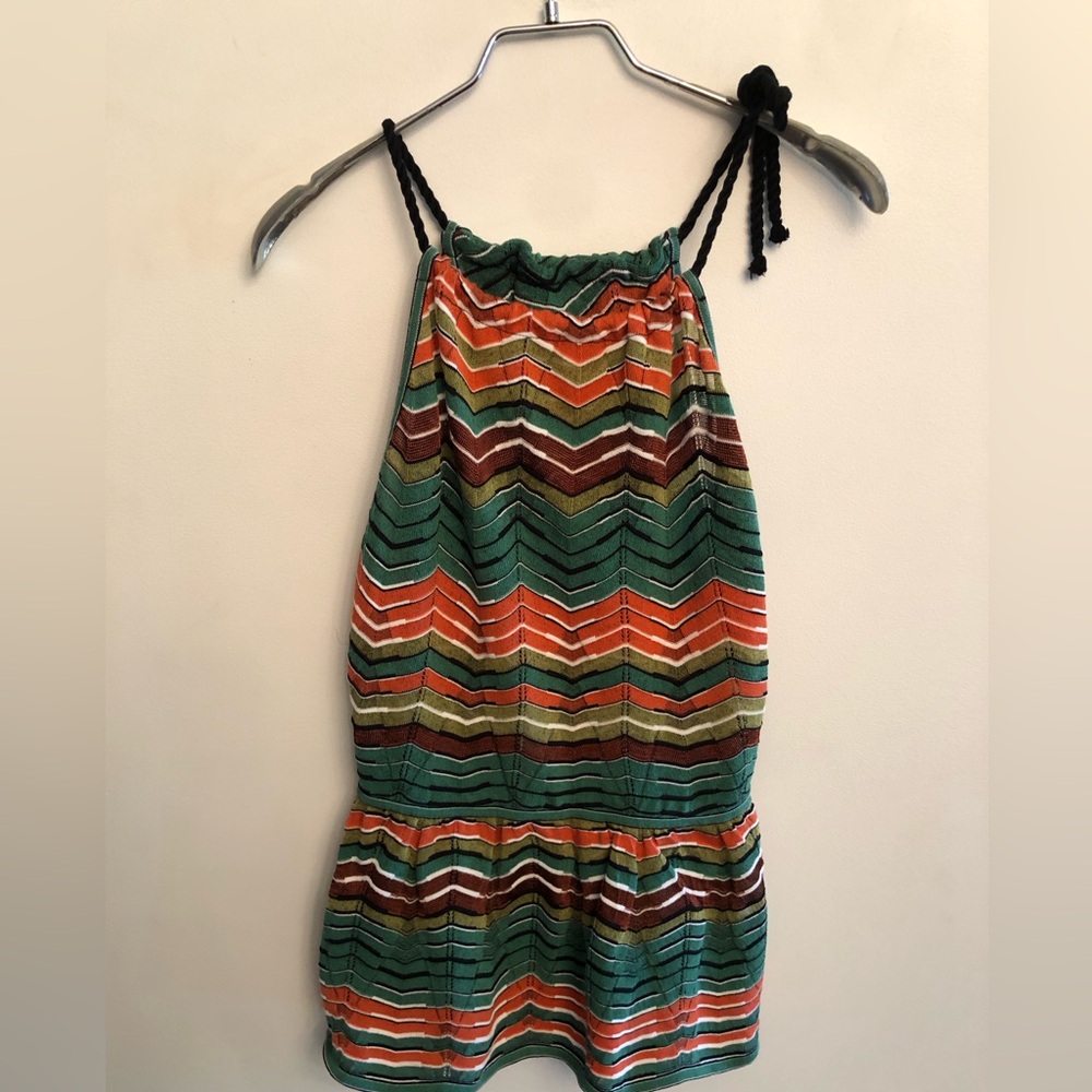 Missoni Top with Cut cut out back euro 44 or Large